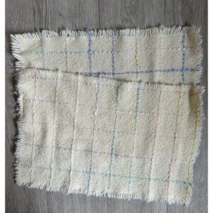 VTG Irish Wool Placemats Set of 2 Weave O'The Irish Farmhouse Country Cottage